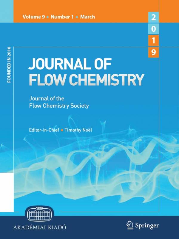 Publication Journal of Flow Chemistry HION Kutató, Fejlesztő